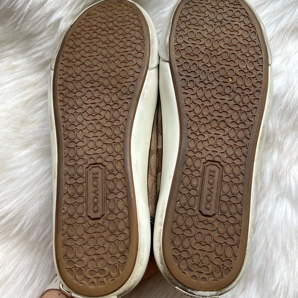 Coach - Brown Monogram Sneaker - Picture 9 of 10